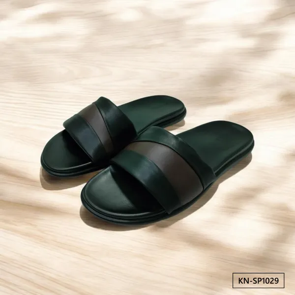 SOFT EASE MEN'S COFFEE SLIPPER